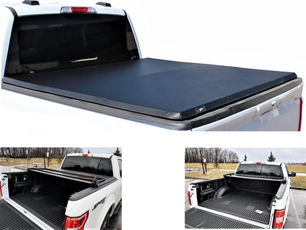 Soft Trifold Tonneau Cover for Toyota Tundra 2007 - 2013  6.5ft box