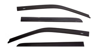 Auto Vent Shade 194109 in-Channel Vent Visor Side Window Deflector, 4-Piece Set for 2009-2018 Dodge 1500 Crew Cab, 2010-2018 Ram 2500 and 3500 w/Crew and Mega Cab; 2019 Ram 1500 Classic Crew Cab