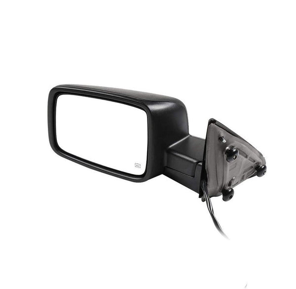Driver side mirror fits Dodge Ram 2009 - 2018 Power Heated, Turn signal Manual Folding