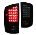 Tail lights for 02-06 Dodge Ram 1500/03 2500 3500 LED Tail Brake Light Rear Lamp Black/Smoke