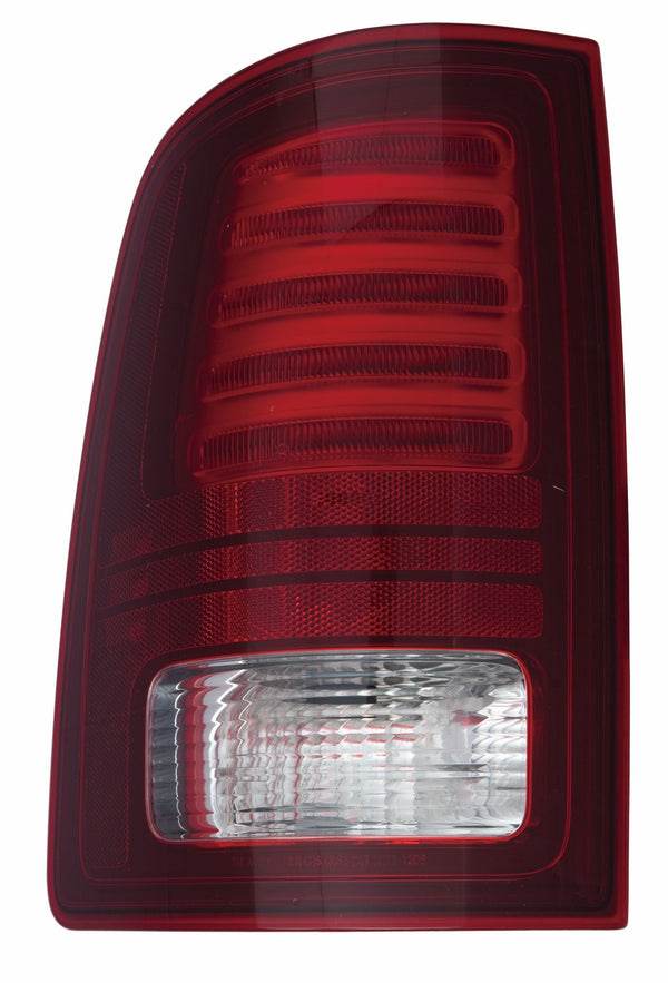 Tail Light Assembly Driver Side LH For 2013-2018 Ram 1500, Black, Sport and R/T Models CH2800202