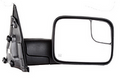 Towing Mirror Fits Dodge Ram 2002 - 2008 Passenger Side Power Heated - Tecman Automotive inc  