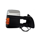 Towing mirror for Ford F250 F350 F450 08 - 16 Passenger Side Chrome Power Heated - Tecman Automotive inc  