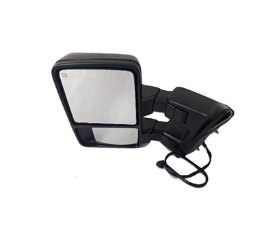 Towing mirror for Ford F250 F350 F450 08 - 16 Driver side Chrome Power Heated