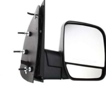 Side mirror for Ford Econoline Van 2003 - 2009 Manual Passenger Side - Tecman Automotive inc  